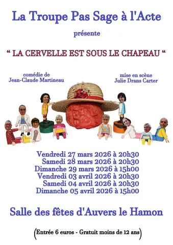 "La Cervelle est sous le Chapeau"