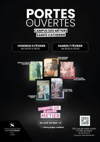 Portes ouvertes - Campus des Métiers Sainte Catherine