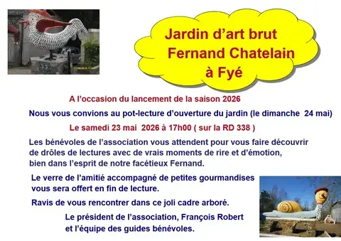 Pot-lecture pour l'ouverture de la saison