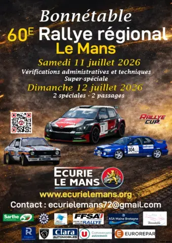 60ème Rallye Régional Le Mans