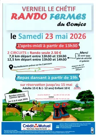 Rando fermes du Comice