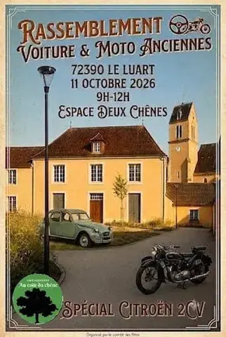 Rassemblement de voitures anciennes