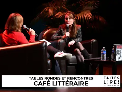 Tables rondes et rencontres au Café littéraire