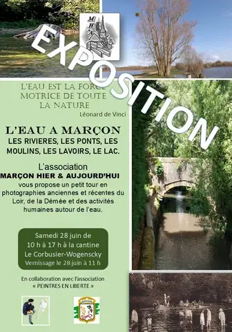 Exposition, l'eau à Marçon