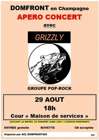 Apéro Concert avec Grizzly