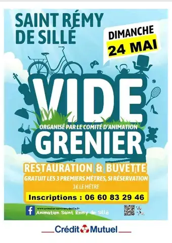 Vide-grenier à Saint-Rémy-de-Sillé