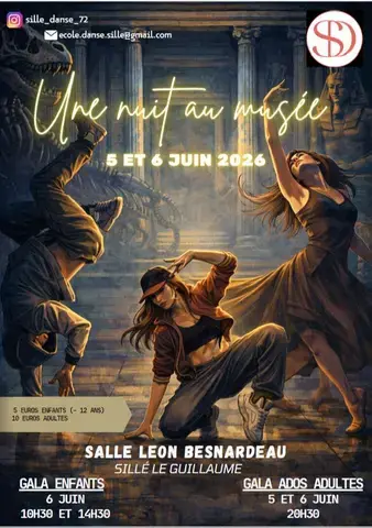 Spectacle de danse : "Une nuit au musée"