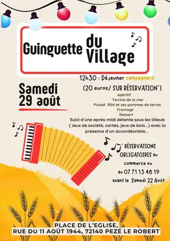 La guinguette du village