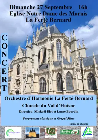 Concert de l'Harmonie de La Ferté-Bernard et de la Chorale du Val d'Huisne
