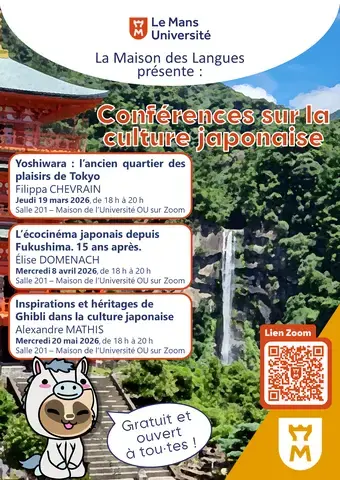 Conférence sur le Japon - Avril 2026 - L’écocinéma japonais depuis Fukushima. 15 ans après