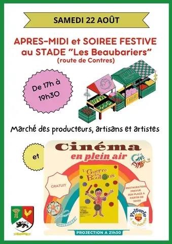 Après-midi et soirée festive