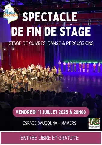 Spectacle de fin de stage