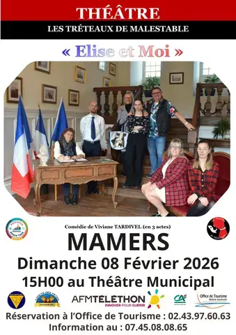 Théâtre "Elise et Moi" par Les Tréteaux de Malestable