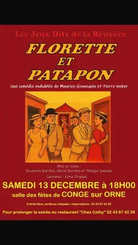 Théâtre "Florette et Patapon" par Les Jeux Dits de la Bruyère