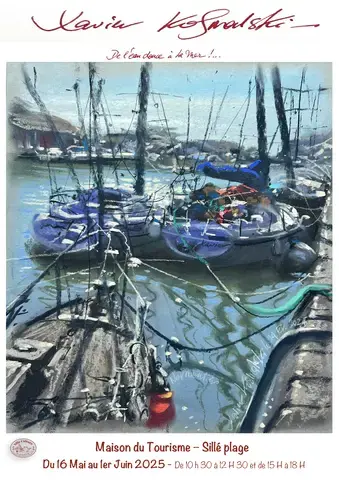 Exposition de Xavier Kosmalski : « De l’eau douce à la mer »