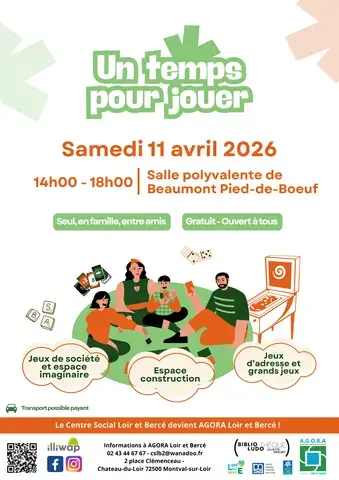 Un temps pour jouer- AGORA Loir et Bercé