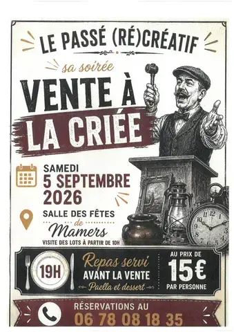Vente participative d'objets à la criée