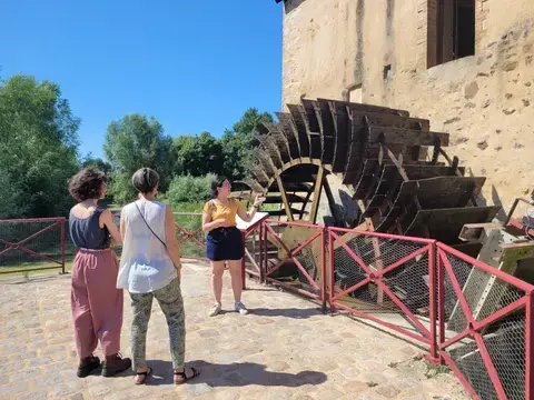 Visite du moulin Cyprien