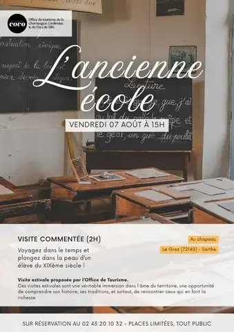 Visite de l'Ancienne Ecole du Grez