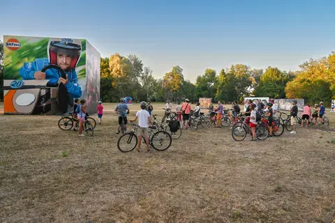 Visite à vélo : street art dans la ville !