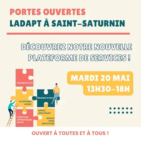 Portes Ouvertes de LADAPT à Saint-Saturnin