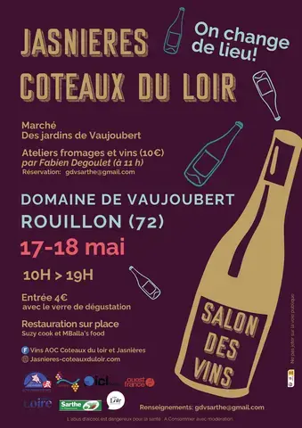 Salon des vins Coteaux du Loir et Jasnières