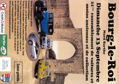21ème Rassemblement de voitures et motos anciennes et de collection