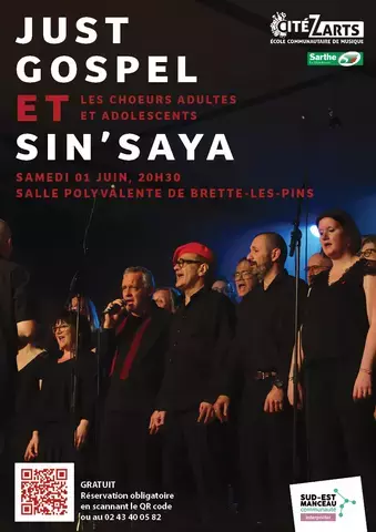 Concert Just Gospel & Sin' Saya