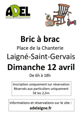 Bric à Brac Laigné-Saint-Gervais - ADEL