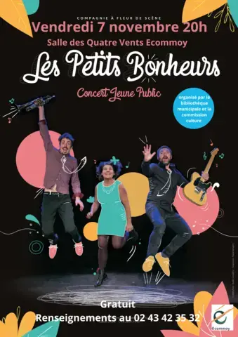 Concert jeune public "Les Petits Bonheurs"