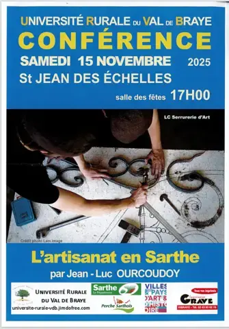 Conférence "L'artisanat en Sarthe"