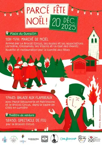 Parcé-sur-Sarthe fête Noël