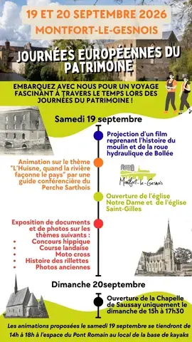 Journées du Patrimoine - Église de Saussay