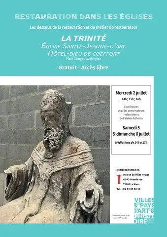 Conférence-restauration gratuite à L'hôtel-Dieu de Coëffort