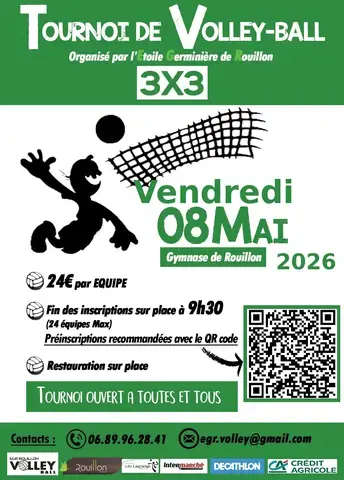 TOURNOI DE VOLLEY - ROUILLON