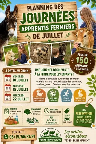 Journée apprenti fermier