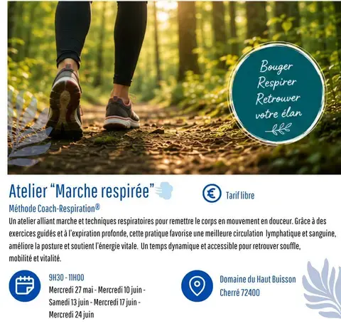 Atelier "Marche respirée"