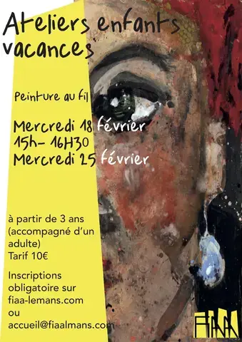 Atelier enfants "Figures, figure" - Vacances d'hiver