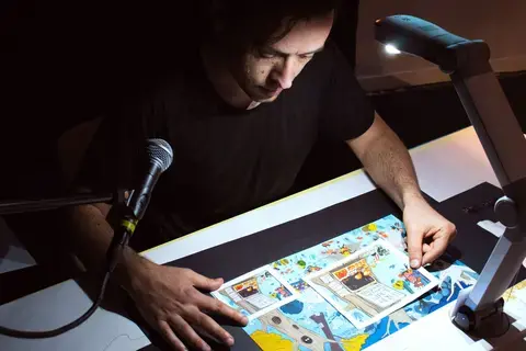 « LE LOUP EN SLIP » - Théâtre, bruitage & bande dessinée - Collectif Grand Vacarme - création 2026