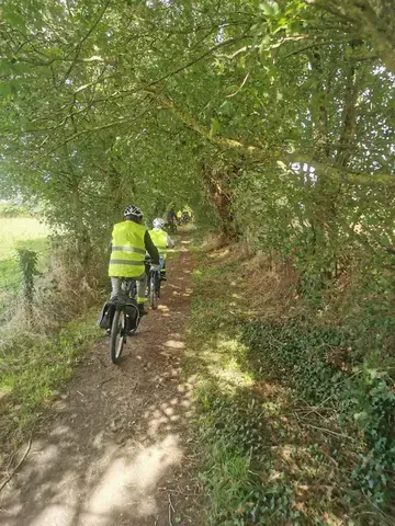 BALADE VTC AVEC CYCLAMAINE :  VERS CHAUFFOUR ET TRANGE