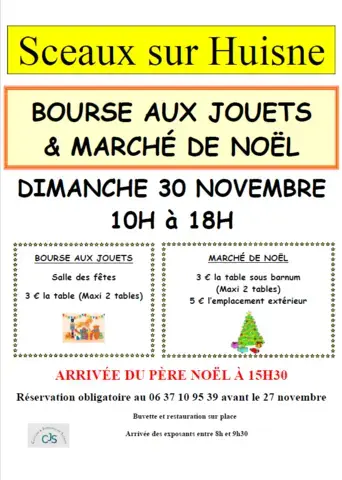 Bourse aux jouets et Marché de Noël