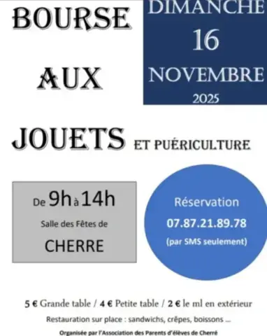 Bourse aux jouets et puériculture