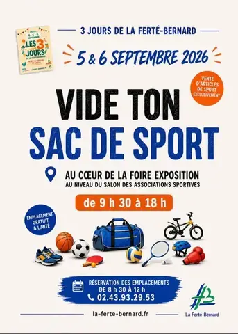 Vide ton sac de sport