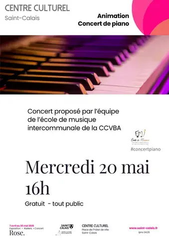 Concert de piano par l'EMI