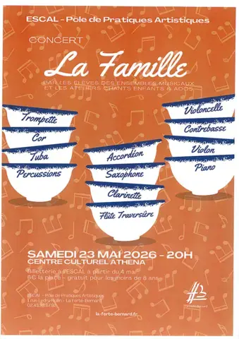 Concert "La Famille"  des ensembles musicaux