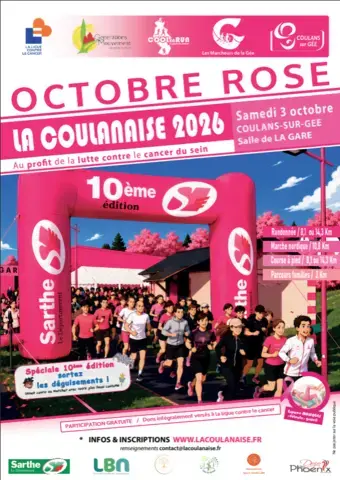 LA COULANAISE 2026 - OCTOBRE ROSE