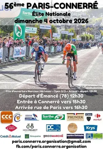 Course cycliste : 56ème édition du Paris-Connerré