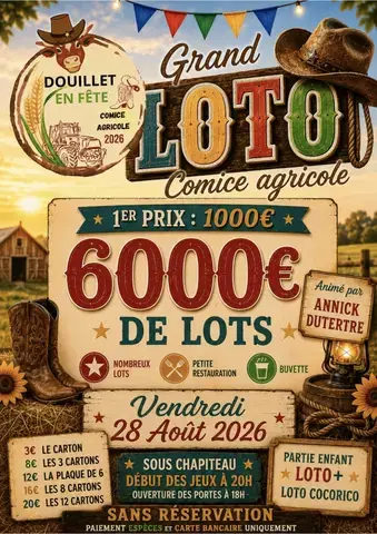 Grand loto du Comice agricole