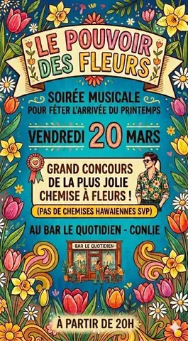 Soirée musicale "Le pouvoir des fleurs"
