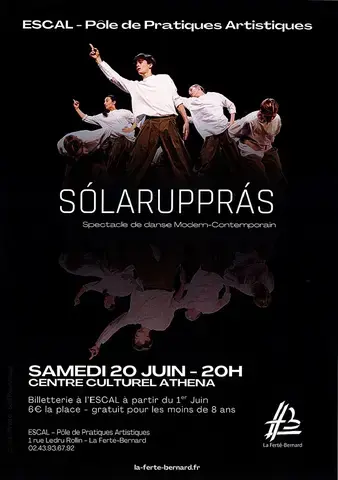 Spectacle de danse modern'